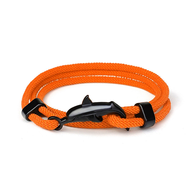 Ocean Series Dolphin Alloy Bracelet