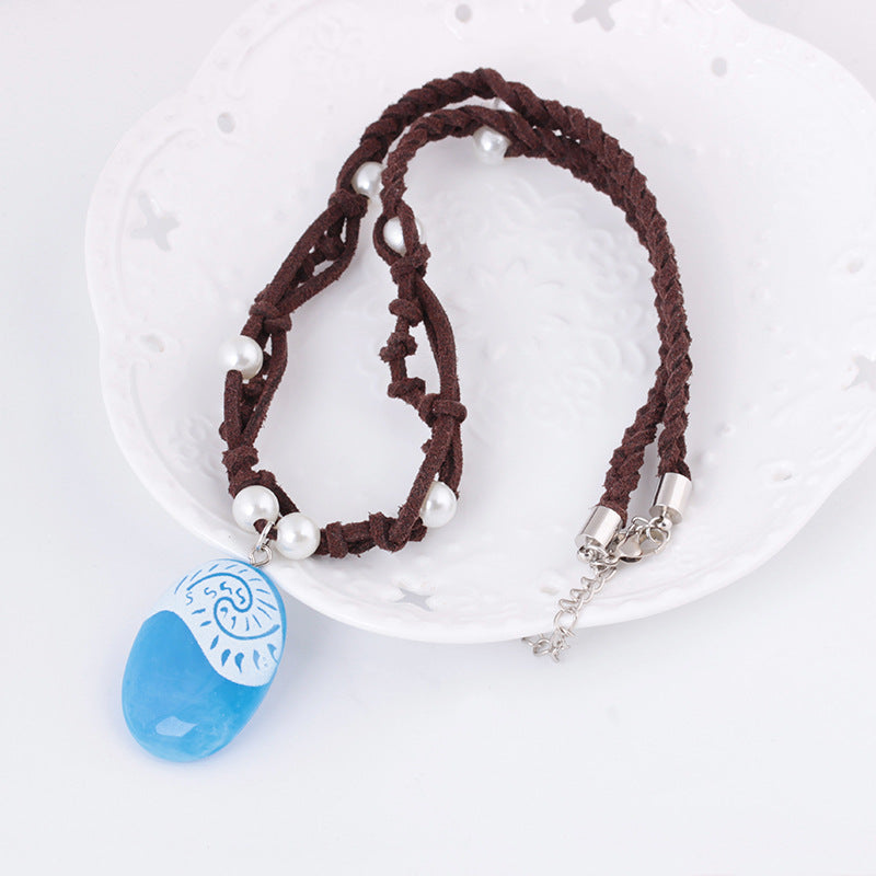 Personalized Pearl Hand-woven Ocean Romance Necklace