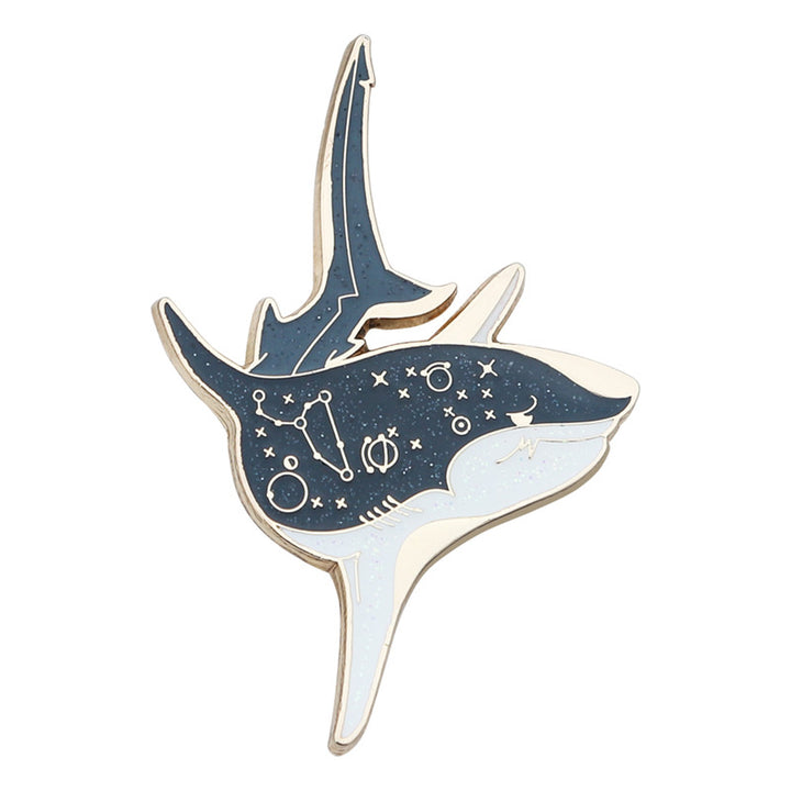 Ocean Shark Brooch Original Design Personality Metal