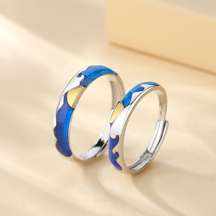 Original Ocean Moon Lover Ring