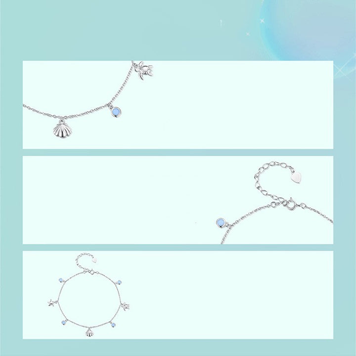 Original Summer Ocean Style Shell Feet Chain