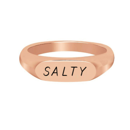 SALTY DESIGNER RING