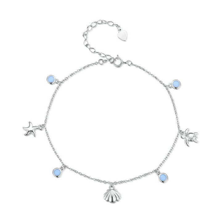 Original Summer Ocean Style Shell Feet Chain
