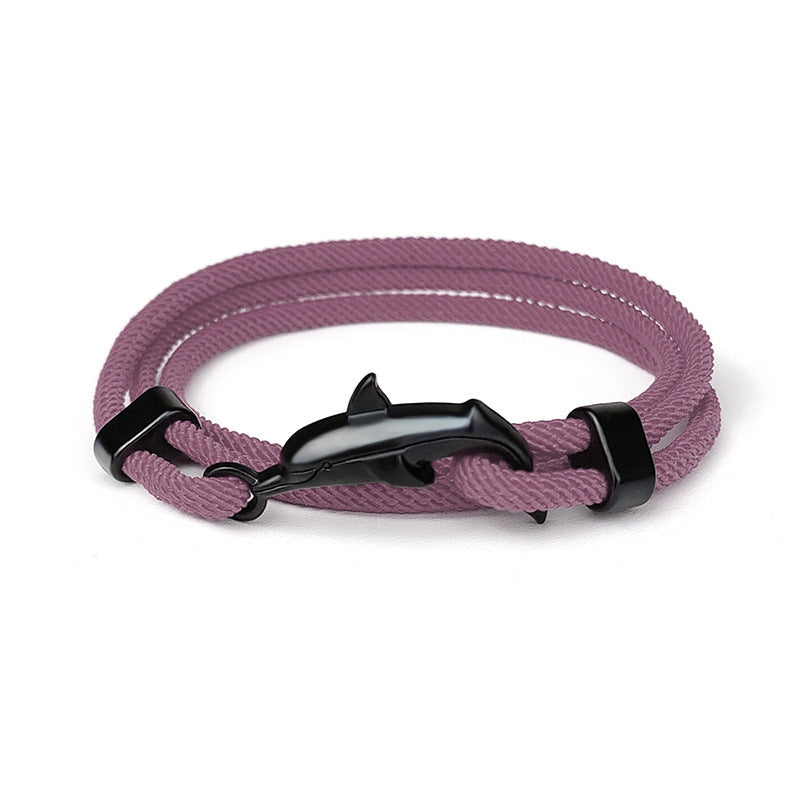 Ocean Series Dolphin Alloy Bracelet