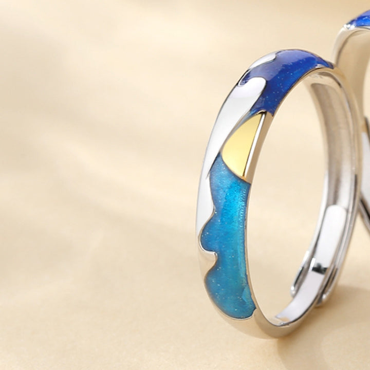 Original Ocean Moon Lover Ring