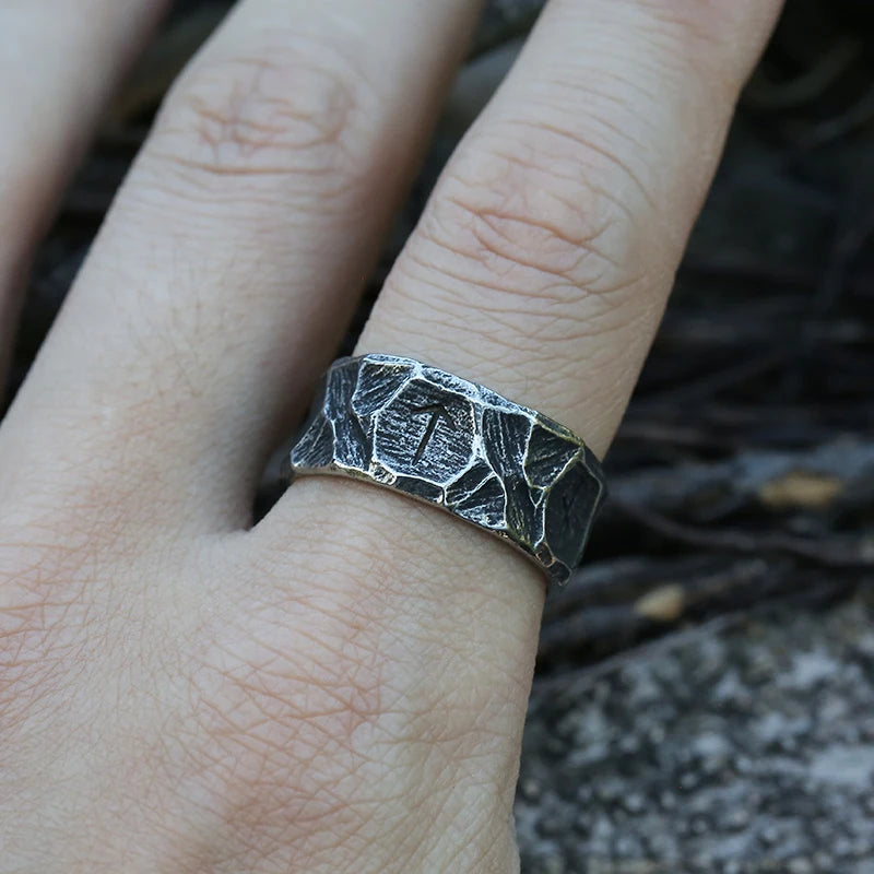 Aotearoa Stainless Steel FORGE RING